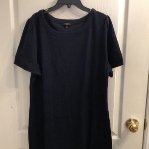 NWT Talbots Navy Sheath Dress
